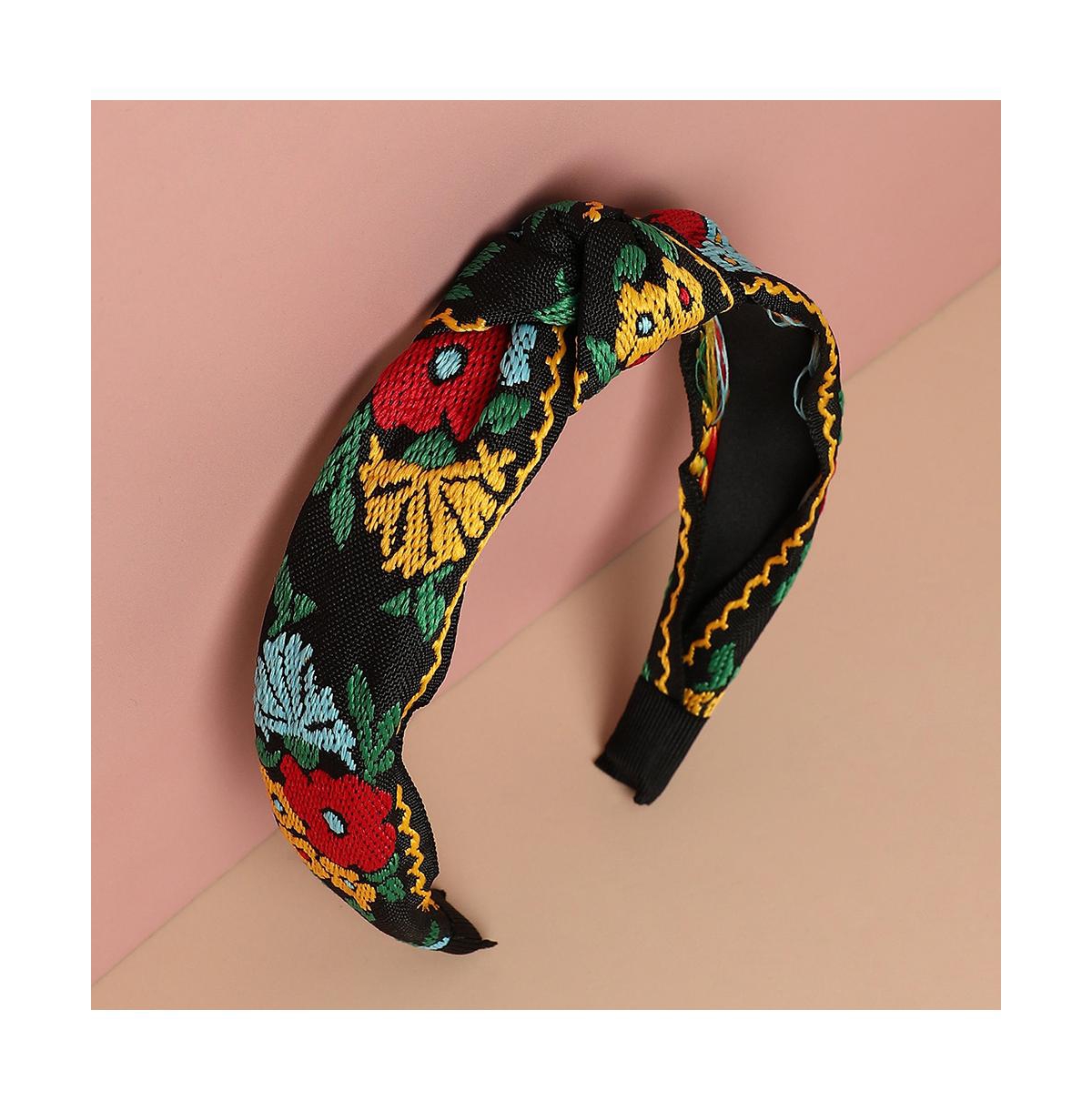 Sohi Botanical Hairband In Black
