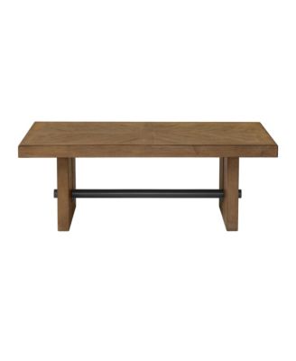 52"" x 28"" Cocktail Table in Weathered Oak