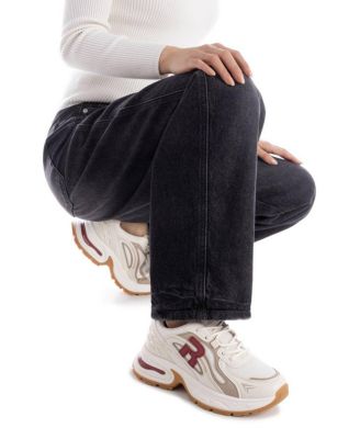 Women's Lace-Up Casual Sneakers Refresh Collection By XTI