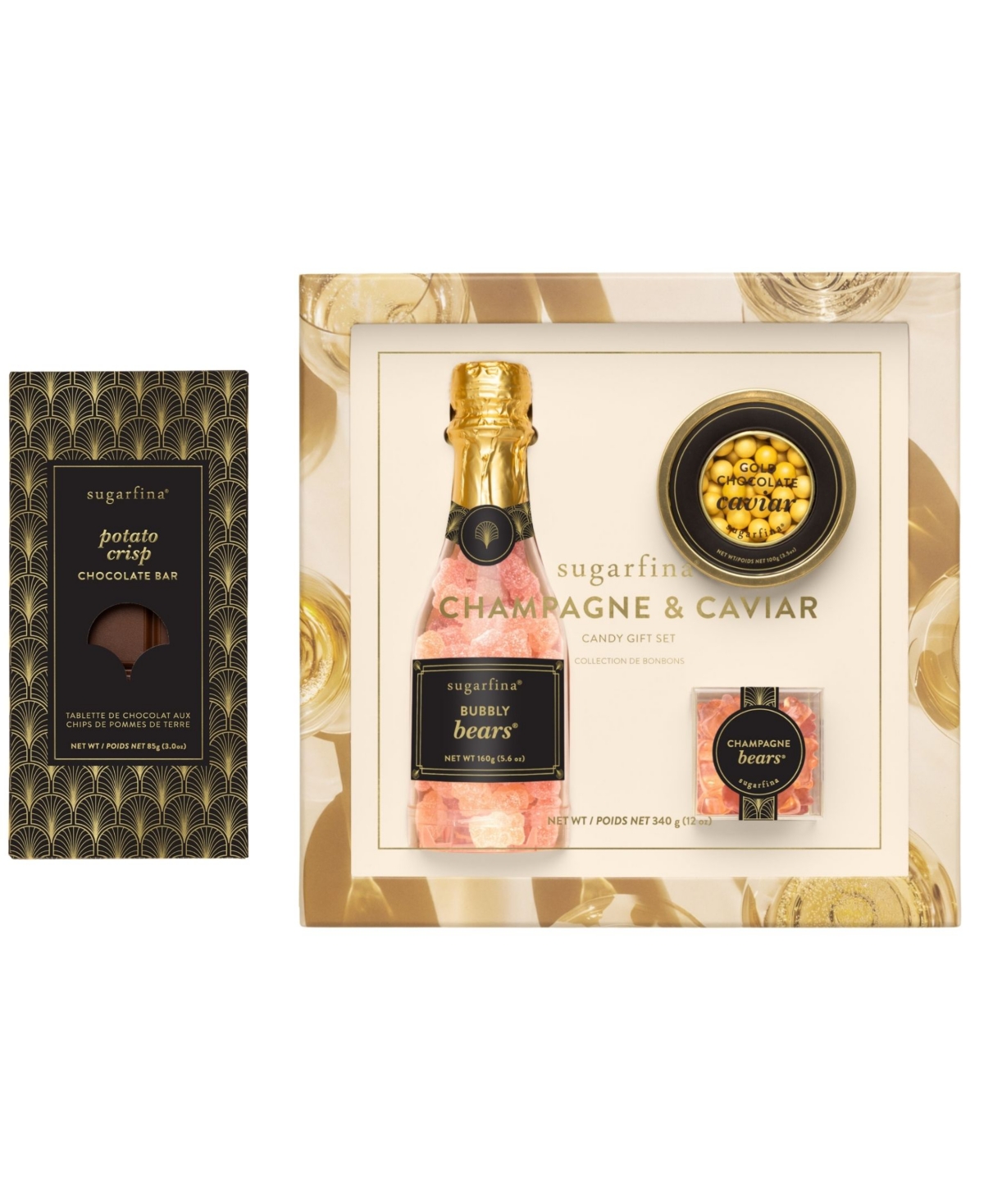 Sugarfina Champagne And Chocolate Bundle, 2 Piece In Multi