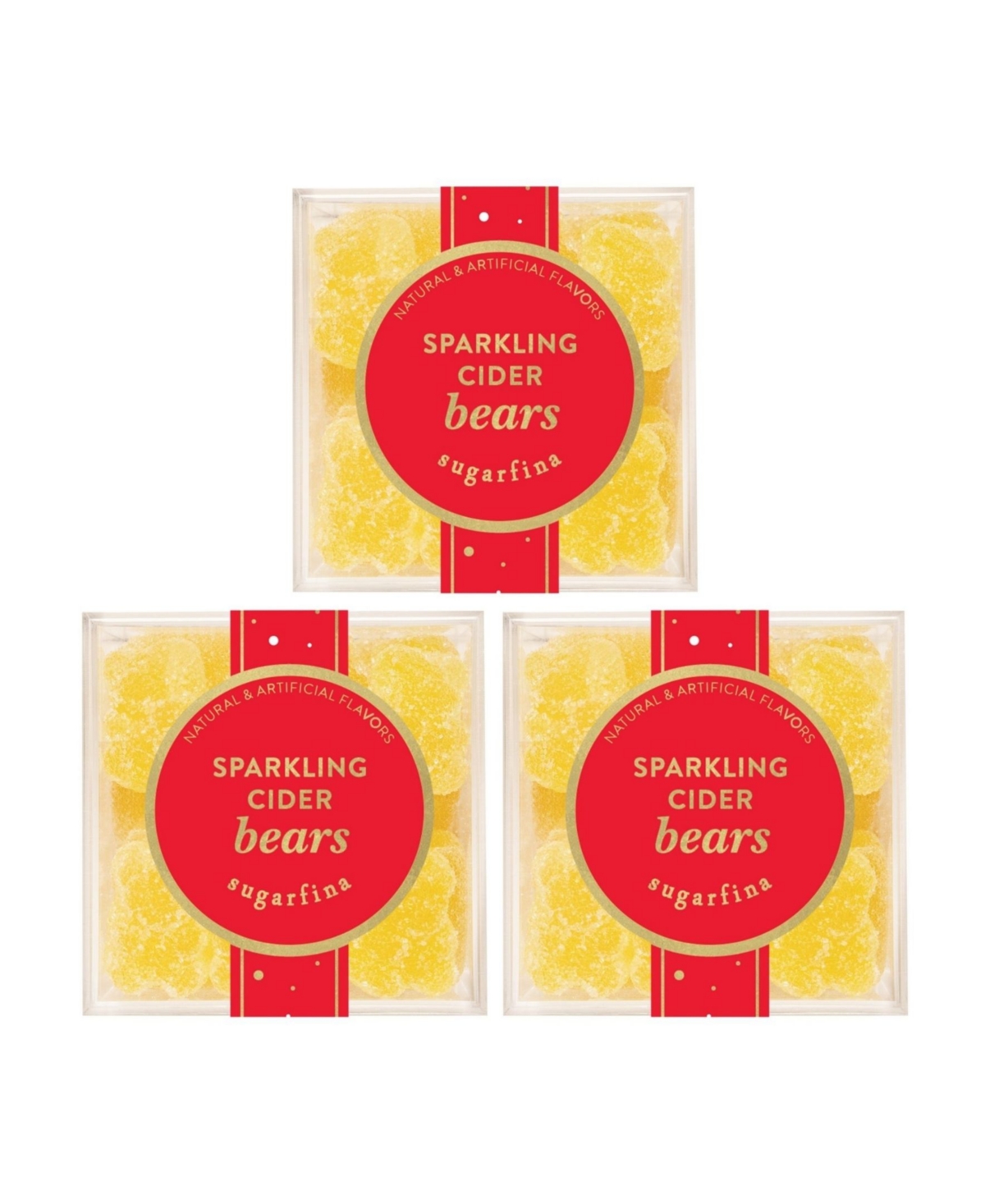 Sugarfina Sparkling Cider Candy Bears Kit, 3 Piece