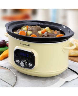 3.5 Liter Electric Slow Cooker in Ivory