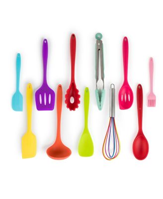 Mulit-Color Silicone Cooking Utensils, Set of 12