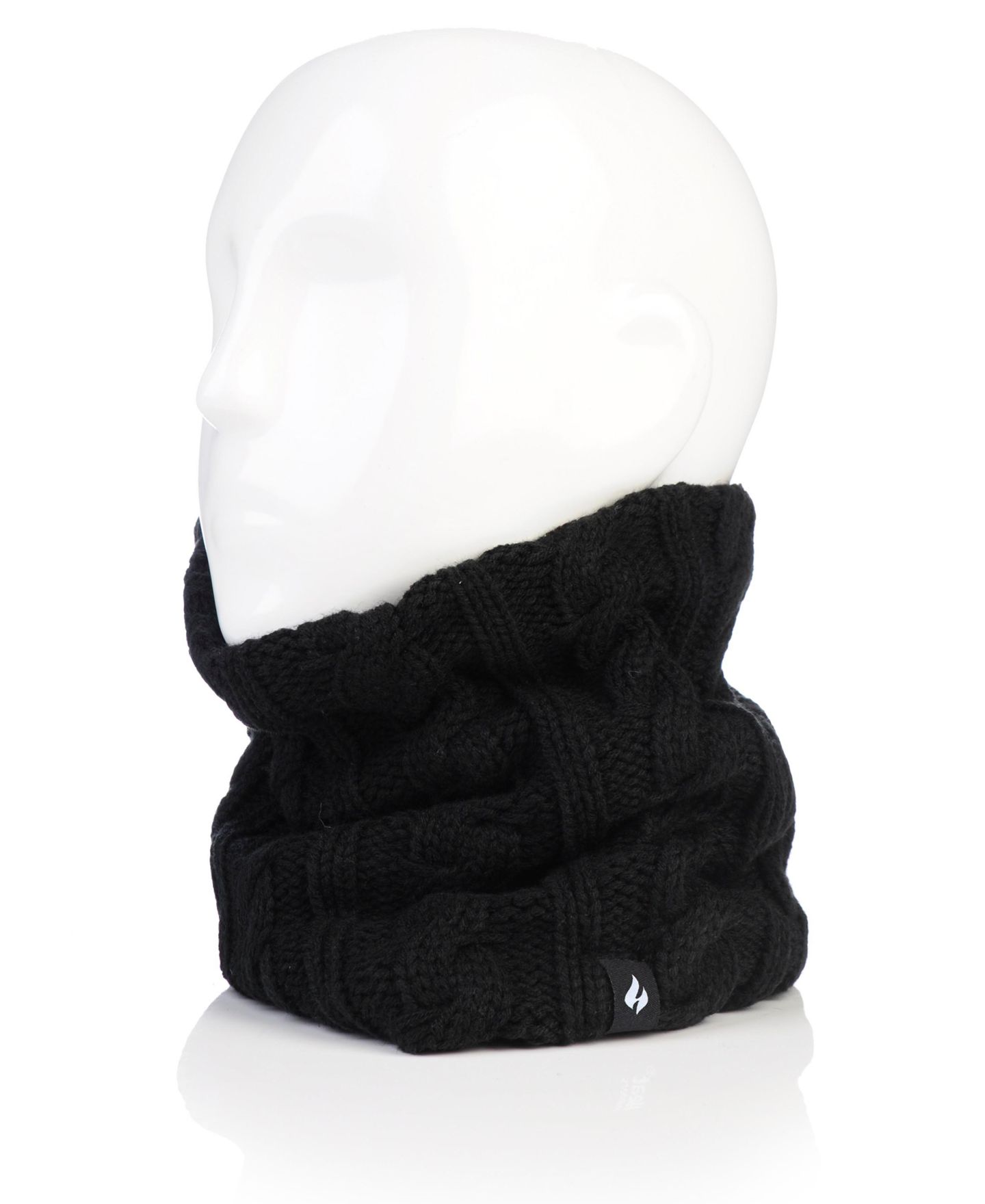 Heat Holders Lite Adele Knit Neck Warmer, цвет: Чёрный — фото 1