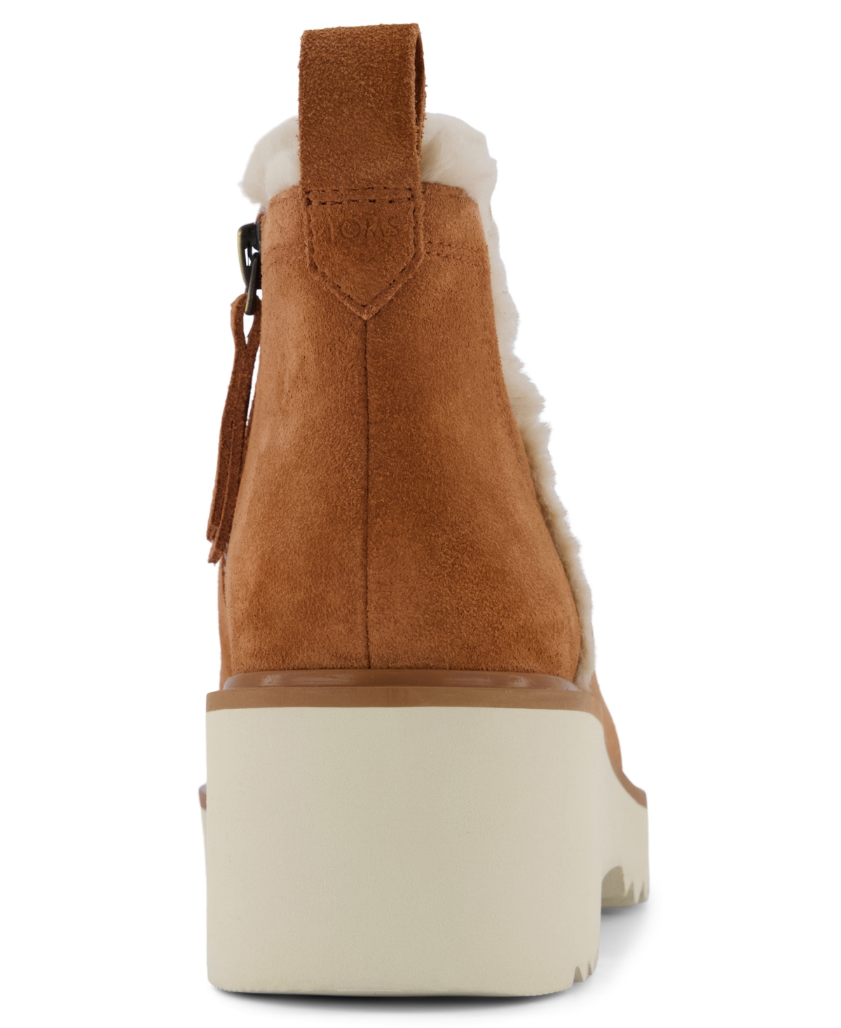 Toms Maude Faux Shearling Lined Bootie In Animal Print