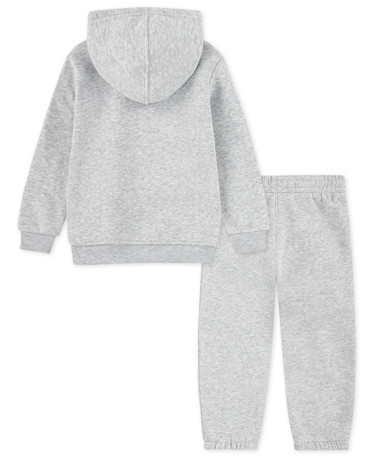 Levi's Boys Toddler 2t-4t 2 Piece Long Sleeves Hoodie And Joggers Set In Gray