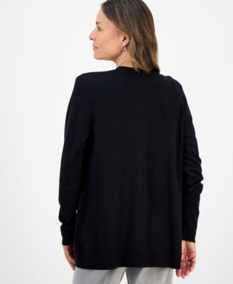 Petite Open-Front Cardigan, Macy's Exclusive