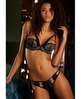 Women's Lace Cut Out Thong