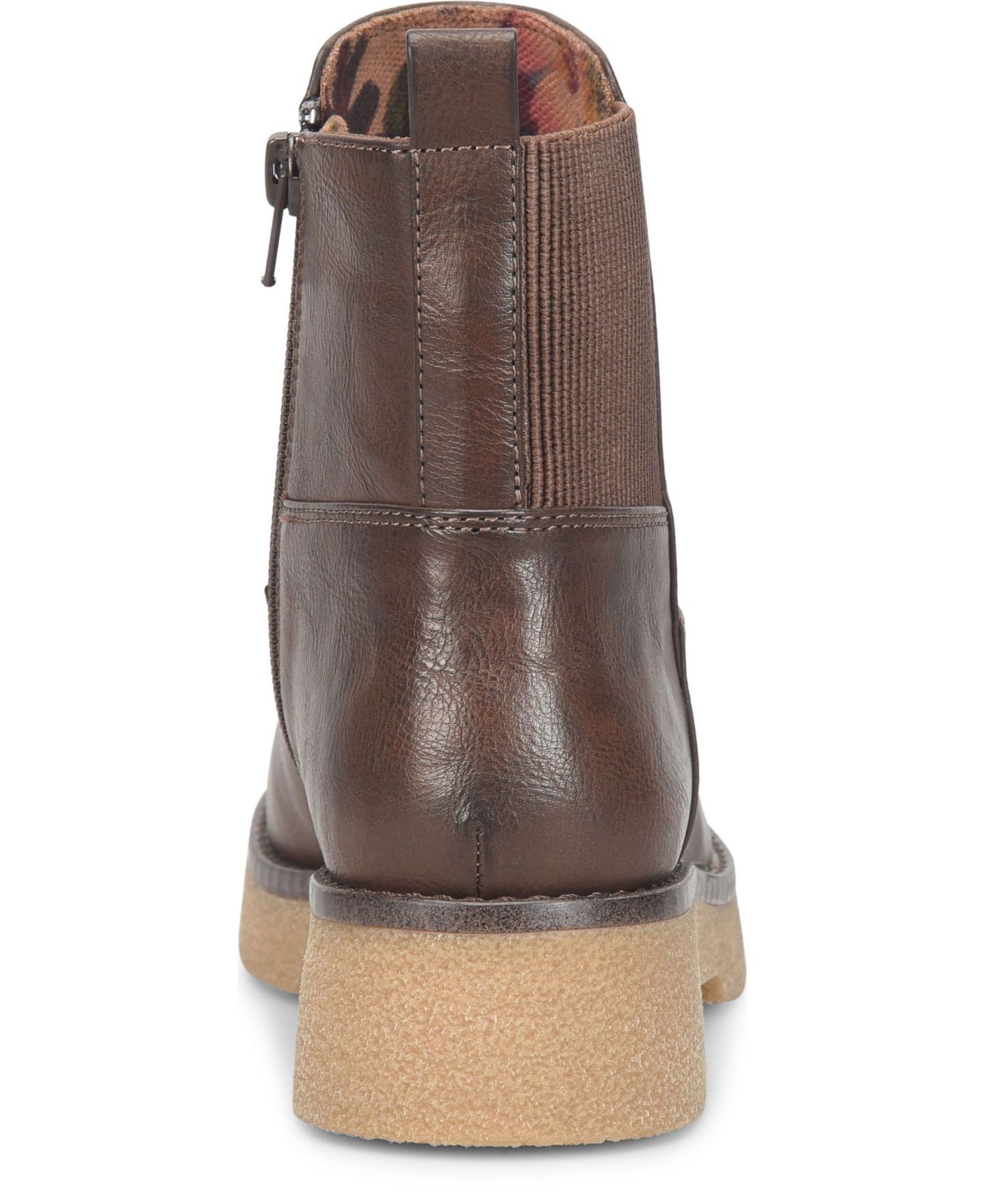Женские ботинки b.o.c. Jayla Zipper Booties, цвет: Тёмный коричневый — фото 3