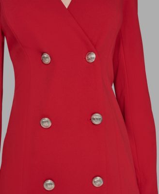Women's Double-Breasted Jacket Dress