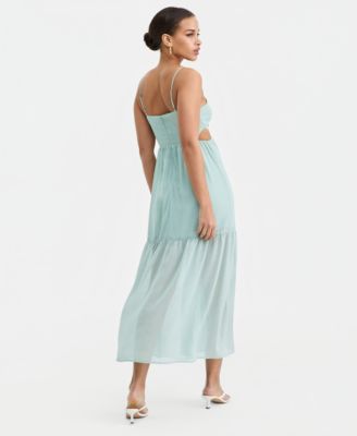 Women's V-Neck Sleeveless Midi Dress, Macy's Exclusive