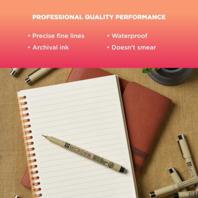 Pigma Micron Cube Collection Ink Pen Set