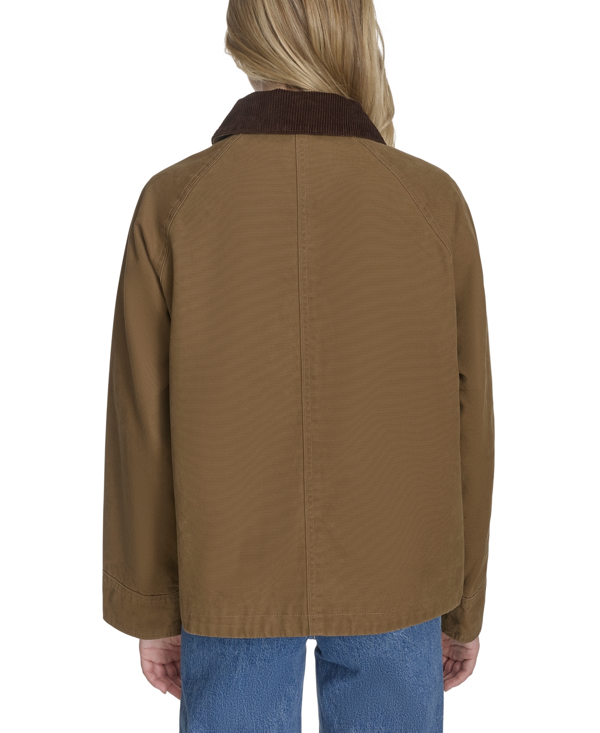 Levi's Women's Regular Short Cotton Barn Jacket In Brown