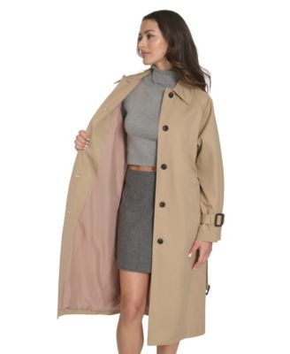 Women's Regular Single Breasted Trench Coat