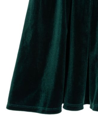 Girls' 2T-6X Taffeta Bow Detail Dress