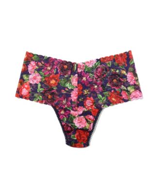 Women's Printed Retro Thong