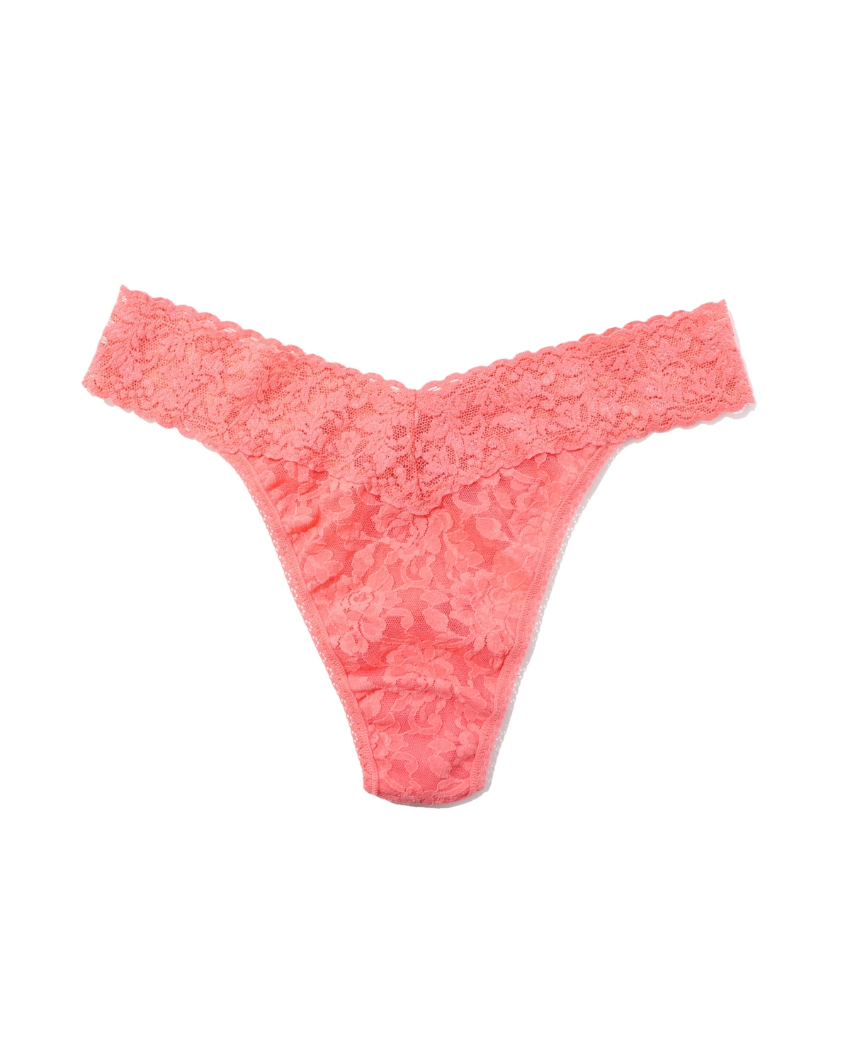 Hanky Panky Women's Signature Lace Original Rise Thong In Orange