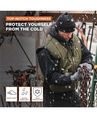 Men's Iron-Tuff Vest - Extreme Cold Protection, Water-Repellent, Wind-Tight, Durable Workwear