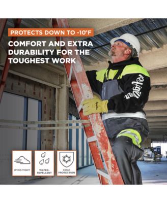 Men's Insulated Leather Gloves - Warm, Durable, High-Performance Cold Weather Work Gloves