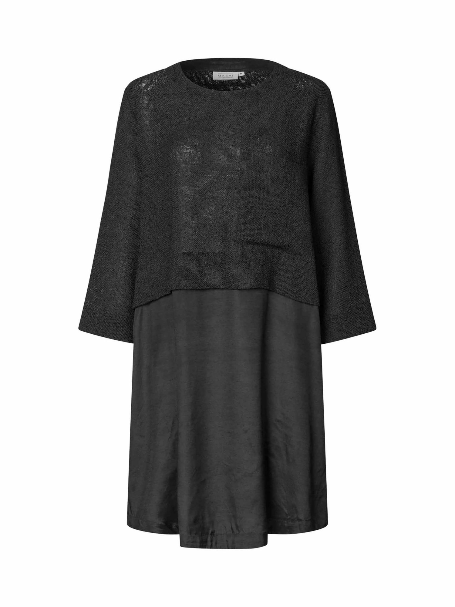 Women's MaNonah 3/4 Sleeve Layered Dress