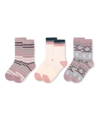 Women's 3 Pair Pack Cozy Crew Socks