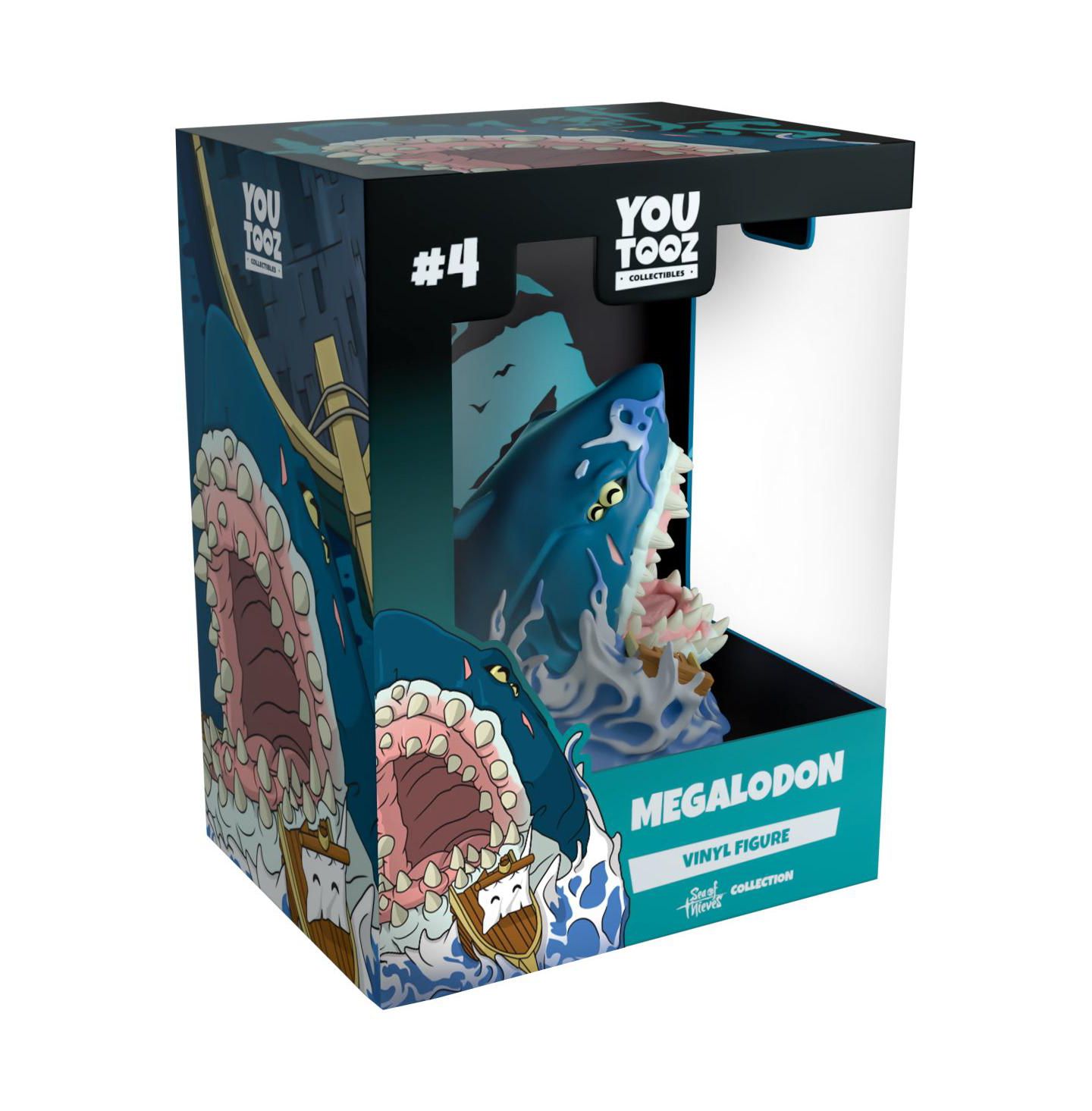 Детская фигурка Youtooz Sea of Thieves Megalodon 3.2" Vinyl Figure, 14 Years & Up — фото 1