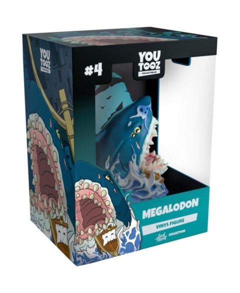 Детская фигурка Youtooz Sea of Thieves Megalodon 3.2" Vinyl Figure, 14 Years & Up