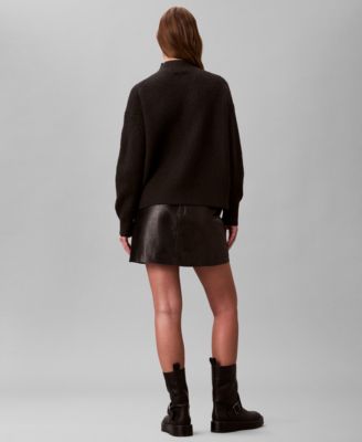 Women's Relaxed Turtle Neck Sweater