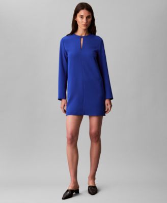 Women's Tailored Long Sleeve Mini Dress