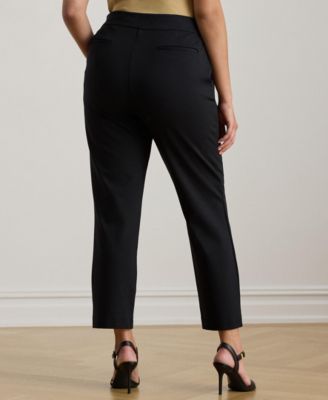 Plus Size Ponte Ankle Pant