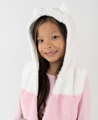 Girls' 2T-6X Long-Sleeve Top, Vest and Leggings, 3-Piece Set