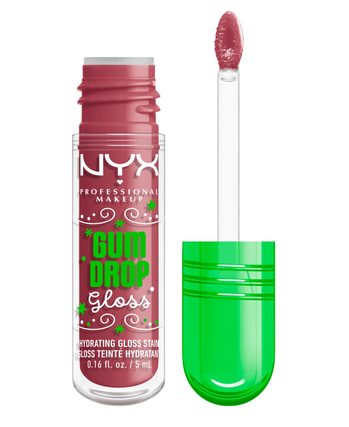 Nyx Professional Makeup Gumdrop Lip Gloss, 0.16 Oz. In Multi