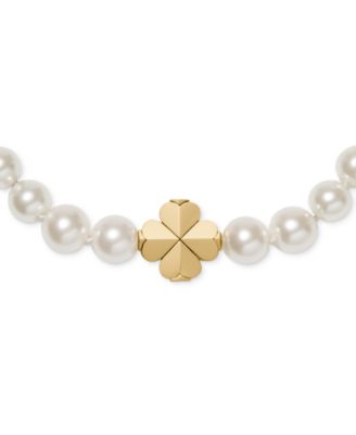 Imitation Pearl Flower Bracelet