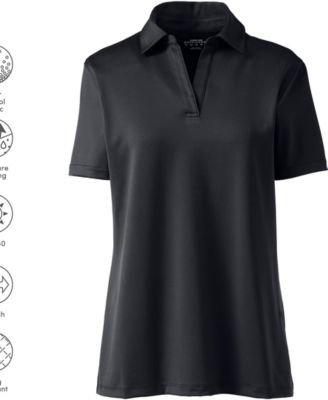 Women's Short Sleeve Rapid Dry Sport Neck Polo Shirt