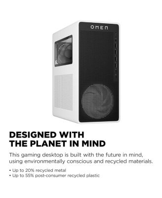 OMEN TG03-0120 16L Gaming Desktop with Intel Core Ultra 5, 16GB RAM, 1TB SSD, RTX 5060 – Windows 11 Home