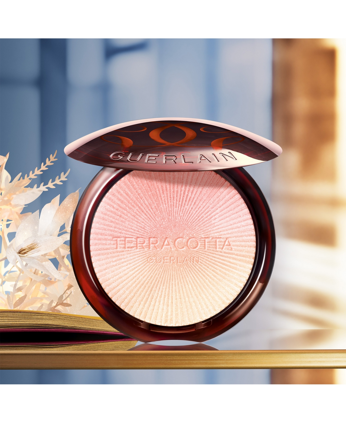 Guerlain Holiday Terracotta Luminizer Highlighter In Pink