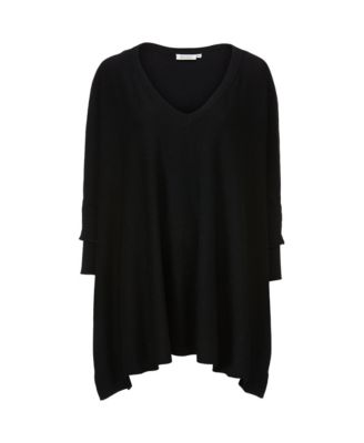 Women's MaFosna Long Sleeve V-Neck Poncho