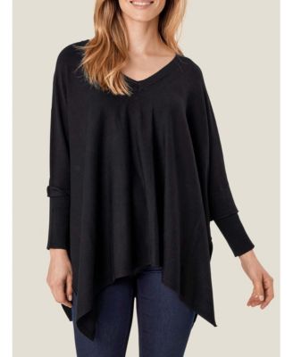 Women's MaFosna Long Sleeve V-Neck Poncho