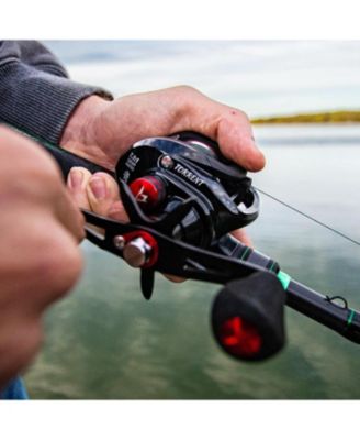 Torrent Baitcaster Fishing Reel, 18LB Carbon Fiber Drag Baitcasting Reel, Magnetic Braking System Casting Reel, Available in 7.1:1 and 5.3:1