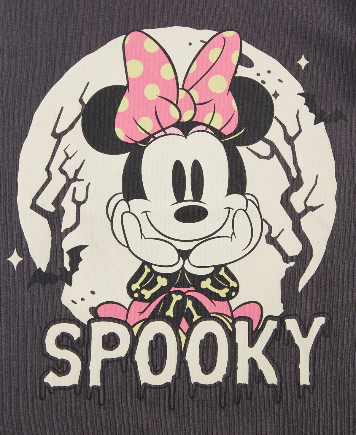 Epic Threads Girls Toddler 2t-4t Spooky Minnie Mouse Short-sleeve T-shirt, Macy's Exclusive In Multi