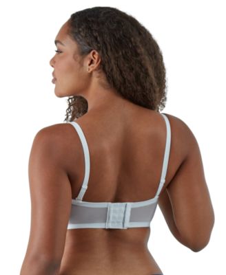 Women's Pure Comfort Lace & Mesh Longline Wireless Bralette DM1188