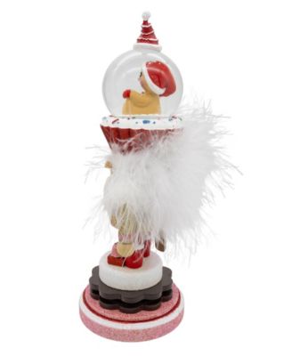 Hollywood 10" Gingerbread Water Globe Nutcracker