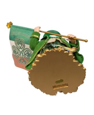 11" Fabrich&eacute; Musical Irish Santa