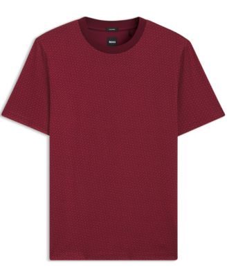 Men's Mercerized-Cotton Monogram T-Shirt