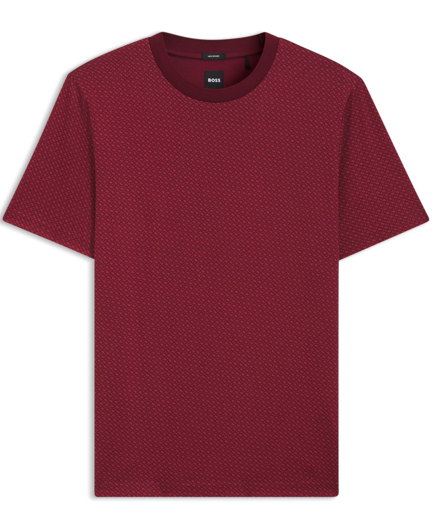 Men's Mercerized-Cotton Monogram T-Shirt