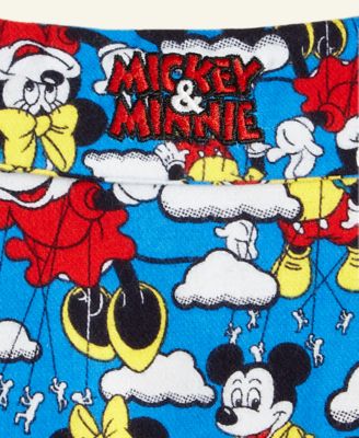 Women's Mickey Mouse & Minnie Mouse Parade Balloon Flannel Pajamas Set, Macy's Exclusive