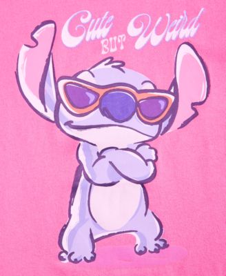 Girls 5-20 Stitch Cute But Wild Long-Sleeve T-Shirt, Macy's Exclusive