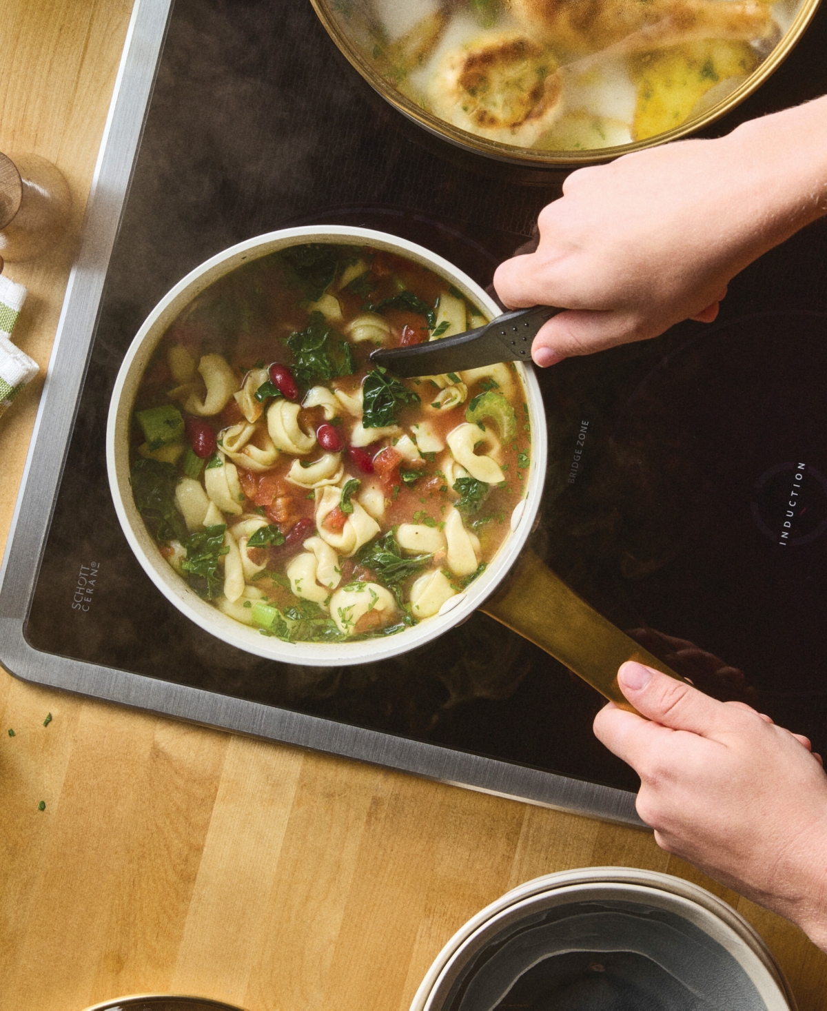 Farberware Forged Induction Ceramic Nonstick 3-Quart Sauce Pan