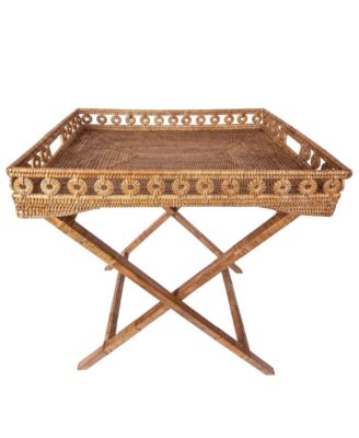 Inna Design Butler Tray with Wooden Legs