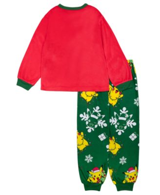 Boys' 6-12 Printed Top and Pants Pajama, 2-Piece Set